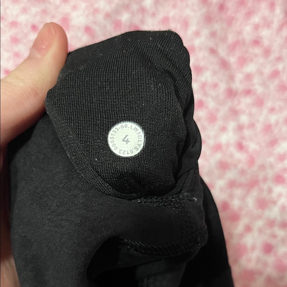 Lululemon Athletica Blaze Black Leggings View 2